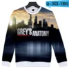 Grey Sloan Memorial Hospital Sweatshirts Meredith Grey Derek Shepherd Grey s Hoodie Grey s Anatomy Pullover 1 - Greys Anatomy Shop