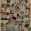 Greys anatomy Posters Retro Kraft Paper Vintage Room Home Bar Cafe Decor Aesthetic Art Wall Painting - Greys Anatomy Shop