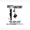 Grey Anatomy Silence 2021 Tapestry Official Greys Anatomy Merch