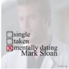 Mentally Dating Mark Sloan Tote Bag Official Greys Anatomy Merch