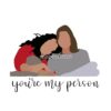 You'Re My Person Tote Bag Official Greys Anatomy Merch