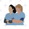 Meredith And Cristina Tote Bag Official Greys Anatomy Merch