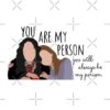 Meredith & Cristina “You Are My Person” Tote Bag Official Greys Anatomy Merch