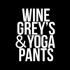 Wine, Grey'S, & Yoga Pants Tote Bag Official Greys Anatomy Merch