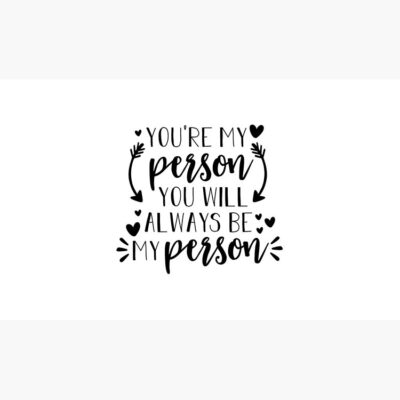 You'Re My Person You'Ll Always Be My Person Mug Official Greys Anatomy Merch