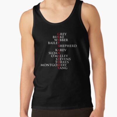 Grey Anatomy Quote V2 Tank Top Official Greys Anatomy Merch