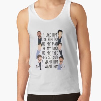 I Like Him Greysanatomy Tank Top Official Greys Anatomy Merch