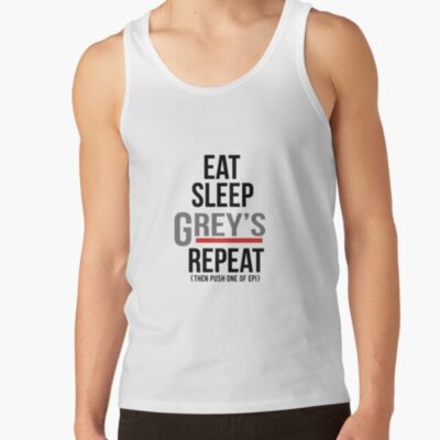 Grey&X27;S Repeat Classic Tank Top Official Greys Anatomy Merch