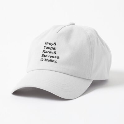 Grey&X27;S Anatomy Names Classic Cap Official Greys Anatomy Merch