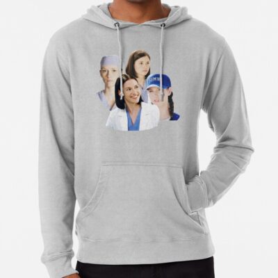 Lexie Grey Collage Hoodie Official Greys Anatomy Merch