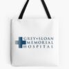 Grey+Sloan Memorial Hospital Tote Bag Official Greys Anatomy Merch