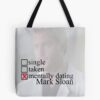 Mentally Dating Mark Sloan Tote Bag Official Greys Anatomy Merch