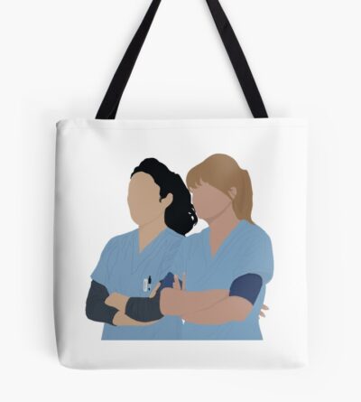 Meredith And Cristina Tote Bag Official Greys Anatomy Merch