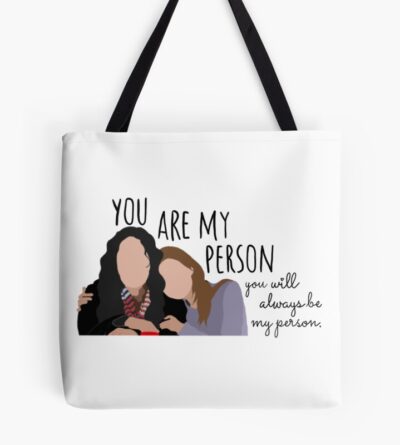 Meredith & Cristina “You Are My Person” Tote Bag Official Greys Anatomy Merch