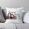 Meredith & Cristina “You Are My Person” Throw Pillow Official Greys Anatomy Merch