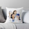 Lexie Grey Collage Throw Pillow Official Greys Anatomy Merch