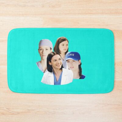 Lexie Grey Collage Bath Mat Official Greys Anatomy Merch