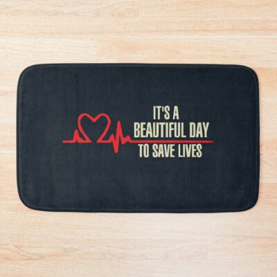 Grey Anatomy Thankful Bath Mat Official Greys Anatomy Merch