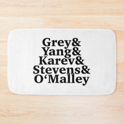 Grey’S Magic Classic Bath Mat Official Greys Anatomy Merch