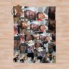 Mark Sloan Collage Throw Blanket Official Greys Anatomy Merch