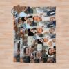 Jackson Avery Collage Throw Blanket Official Greys Anatomy Merch