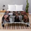 Amelia Shepherd Large Collage Designed For Blankets Throw Blanket Official Greys Anatomy Merch