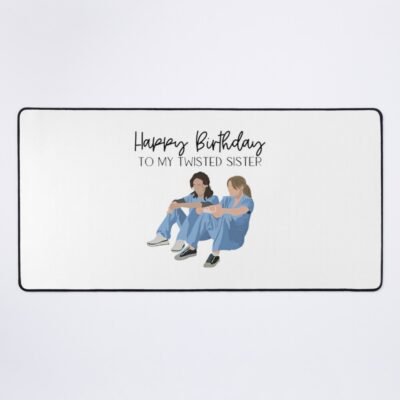 Birthday Friendship Mouse Pad Official Greys Anatomy Merch