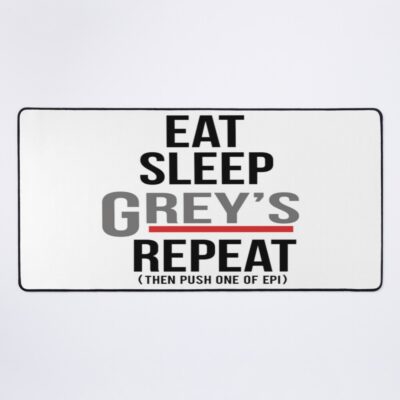 Grey&X27;S Repeat Classic Mouse Pad Official Greys Anatomy Merch