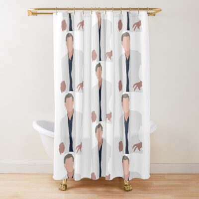 Mark Sloan Shower Curtain Official Greys Anatomy Merch