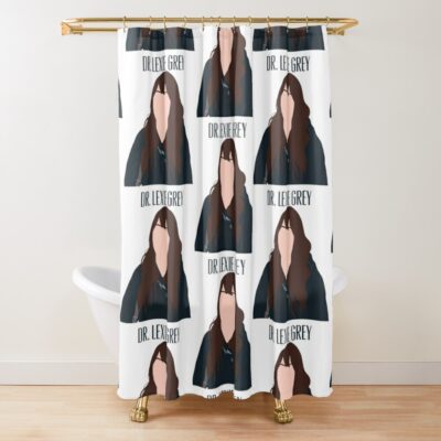 Dr. Lexie Grey Shower Curtain Official Greys Anatomy Merch