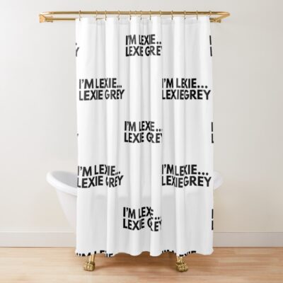 I_M Lexie...(Lexie Grey) Shower Curtain Official Greys Anatomy Merch