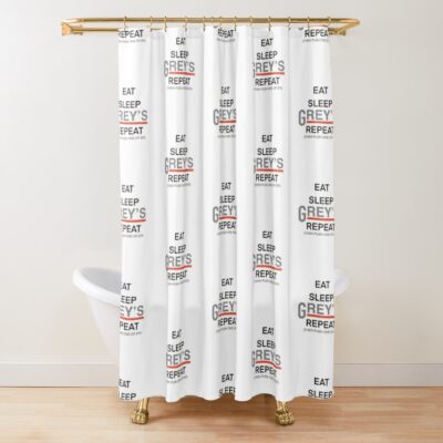 Grey’S Quote  Classic Shower Curtain Official Greys Anatomy Merch