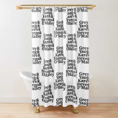 Grey’S Magic Classic Shower Curtain Official Greys Anatomy Merch