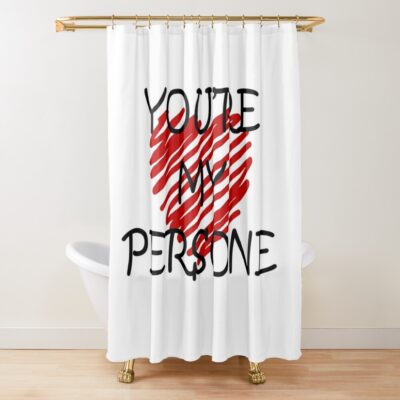 Youre My Person Shower Curtain Official Greys Anatomy Merch