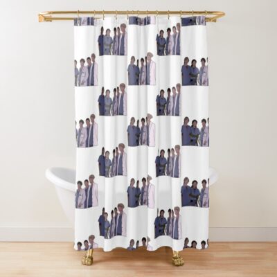 Grey’S Og Interns Classic Shower Curtain Official Greys Anatomy Merch