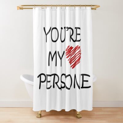 Youre My Person Shower Curtain Official Greys Anatomy Merch