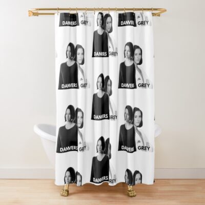 Danvers  Grey Shower Curtain Official Greys Anatomy Merch