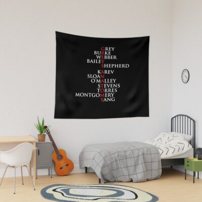 Grey Anatomy Quote V2 Tapestry Official Greys Anatomy Merch