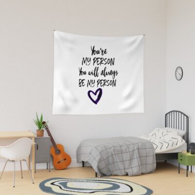 You Are My Person- Greys Tapestry Official Greys Anatomy Merch